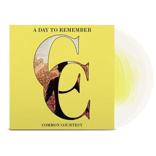 A DAY TO REMEMBER - Common Courtesy (Exclusive Lemon And Milky Clear 2lp)