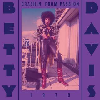 BETTY DAVIS - Crashin&#39; From Passion (Transparent Red Vinyl)
