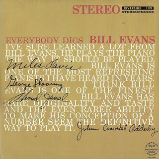 BILL EVANS TRIO - Everybody Digs Bill Evans (Grey Marble Vinyl)