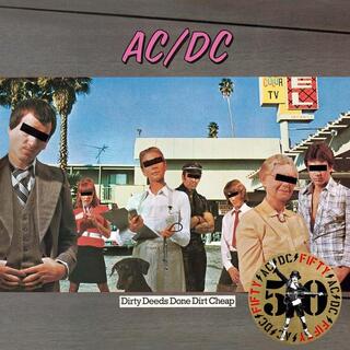 AC/DC - Dirty Deeds Done Dirt Cheap (50th Anniversary Gold Nugget Vinyl)