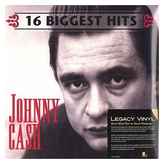 JOHNNY CASH - 16 Biggest Hits  (180 Grams Vinyl)