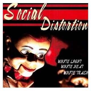 SOCIAL DISTORTION - White Light White Heat White T