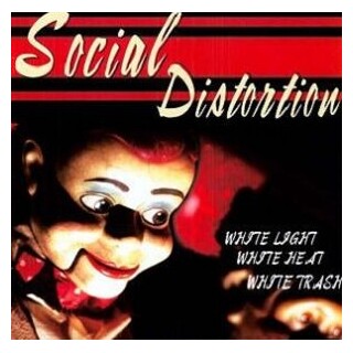 SOCIAL DISTORTION - White Light White Heat White T