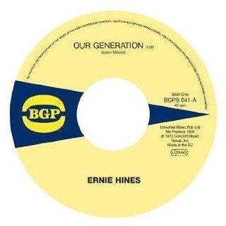 ERNIE / THE BLACKBYRDS HINES - Our Generation / Rock Creek Park