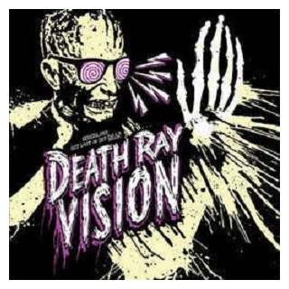 DEATH RAY VISION - Get Lost Or Get Dead (7 Inch Single)