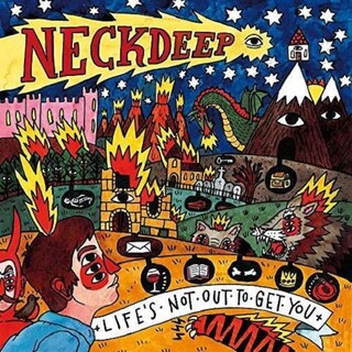 NECK DEEP - Life&#39;s Not Out To Get You (Red Vinyl)
