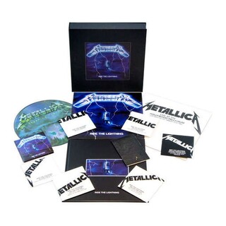 METALLICA - Ride The Lightning: Remastered Deluxe Box Set (4lp + 6cd + Dvd + Books + Posters)