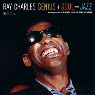 RAY CHARLES - Genius + Soul = Jazz (Photo Cover Jean-pierre)