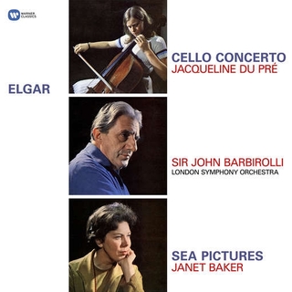 DAME JANET BAKER JACQUELINE DU PRE - Elgar: Cello Concerto, Sea Pictures (Vinyl)