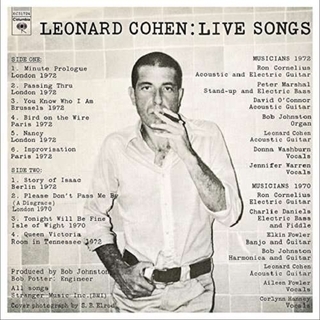 LEONARD COHEN - Leonard Cohen: Live Songs