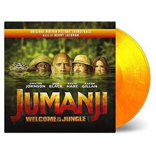 SOUNDTRACK - Jumanji: Welcome To The Jungle (Limited Flaming Orange Coloured Vinyl)