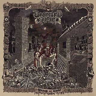 DESERTED FEAR - Kingdom Of Worms (Re-issue 2018) (Black Lp+cd &amp; Lp-booklet)