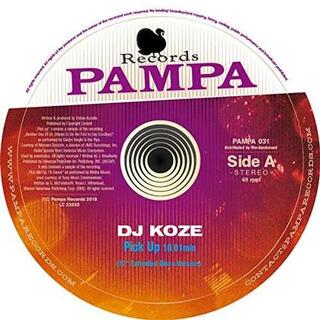 DJ KOZE - Pick Up(12&quot; Extended Disco Version)/the Love Truck (2025 Repress)