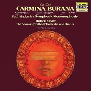 ROBERT SHAW &amp; ATLANTA SYMPHONY ORCHESTRA AND CHOR - Orff Carmina Burana (2lp)