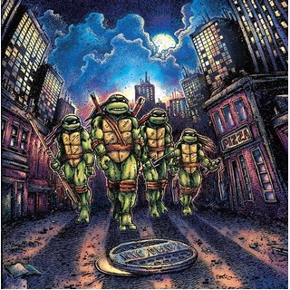 SOUNDTRACK - Teenage Mutant Ninja Turtles: Original Motion Picture Score (Limited Ninja Turtles Coloured Vinyl)