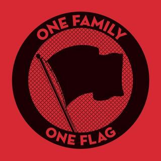 VARIOUS ARTISTS - One Family. One Flag. [3lp] (Pirates Press Compilation, Screen-printed 6th Side, Giant 18&#39;x24&#39; Poster, Limited, Indie-exclusive) (Rs