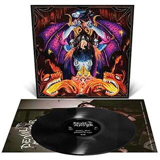 DEVIL MASTER - Satan Spits On Children Of Light (Electric Blue With Rainbow Splatter)