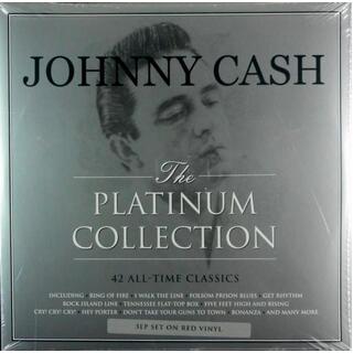 JOHNNY CASH - Platinum Collection (Red Vinyl)