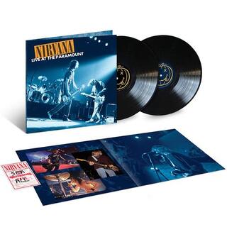 NIRVANA - Live At The Paramount (Vinyl + 12in X 24in Poster, Cloth Sticky Vip Pass Replica & Download Code)