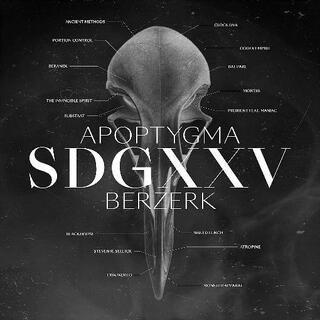 APOPTYGMA BERZERK - Sdgxxv (Black &amp; White Smokey Vinyl)