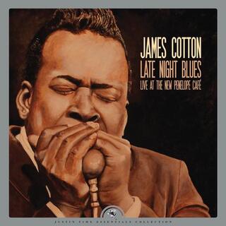 JAMES COTTON - Late Night Blues (Live At The New Penelope Cafe) [lp] (New Original Cover Art Painting Of The Blues Legend, Limited To 1200, Indie Excl