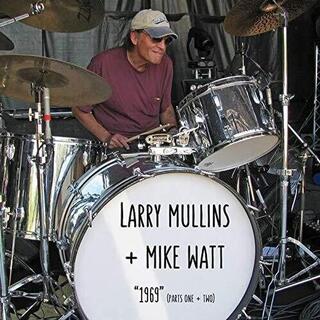 LARRY MULLINS &amp; MIKE WATT - 1969 (Parts I And Ii): A Tribute To Scott Asheton [7&#39;] (Tribute To The Late Original Drummer Of The Stooges, Limited To 20