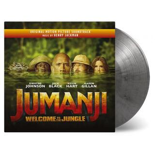 SOUNDTRACK - Jumanji: Welcome To The Jungle (Limited Silver &amp; Black Marbled Vinyl)