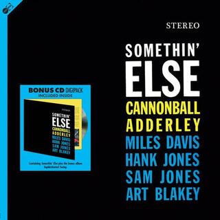 CANNONBALL ADDERLEY - Somethin&#39; Else +1 Bonus Track + Bonus Digipack Cd