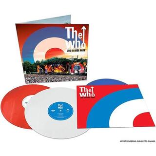 THE WHO - Live In Hyde Park (Red/white/blue 3 Lp)