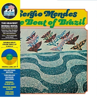 SERGIO MENDES - Beat Of Brazil, The (Limited Yellow &amp; Blue Bicolour Vinyl)