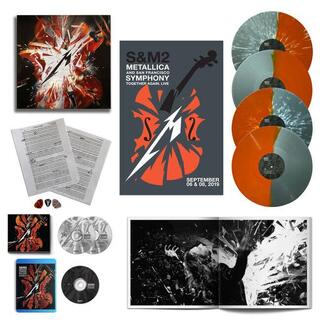 METALLICA - S&amp;m2 Deluxe Box Set (Limited Split-coloured Vinyl)
