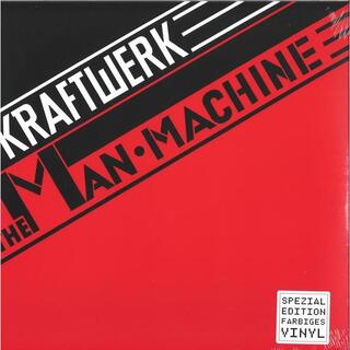 KRAFTWERK - Man-machine (Limited Red Coloured Vinyl)