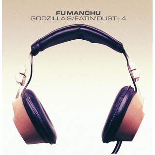 FU MANCHU - Godzilla's/eatin' Dust +4 (White W/ Brown Splatter Vinyl)