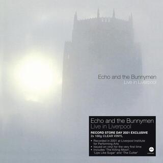 ECHO &amp; THE BUNNYMEN - Live In Liverpool (2 X 180g Clear Vinyl) - Rsd 2021
