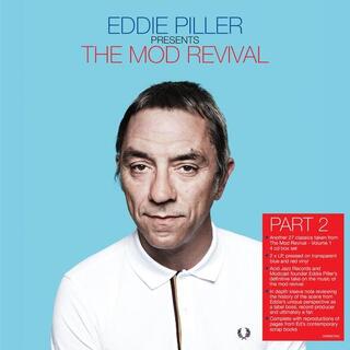VARIOUS ARTISTS - Eddie Piller Presents More Of The Mod Revival (Limited Transparent Blue And Red Coloured Vinyl)