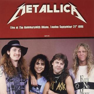 METALLICA - Live At The Hammersmith Odeon London September 21th 1986 (Red Vinyl)