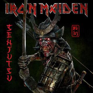 IRON MAIDEN - Senjutsu (Limited Red &amp; Black Marble Coloured Vinyl)