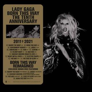 LADY GAGA - Born This Way: Tenth Anniversary + Reimagined (Vinyl)