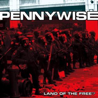 PENNYWISE - Land Of The Free?: 20th Anniversary Edition (Australian Exclusive Clear With Black Smoke Coloured Vinyl)