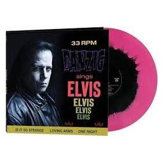 DANZIG - Sings Elvis (Pink &amp; Black Haze Vinyl)