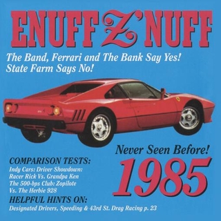 ENUFF ZNUFF - 1985 (Blue &amp; Red Starburst)