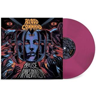 BLOOD COMMAND - Praise Armageddonism (Transparent Magenta Pressing) (Transparent Magenta Pressing)