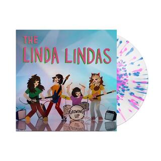 THE LINDA LINDAS - Growing Up (Clear With Blue-pink Splatter)