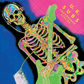 UK SUBS - Endangered Species (Translucent Blue)