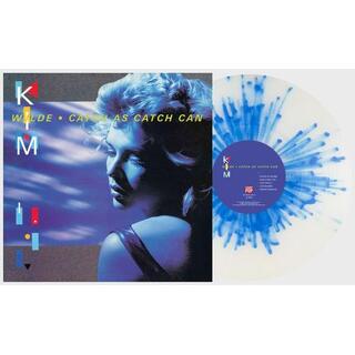 KIM WILDE - Catch As Catch Can (Clear With Blue Splatter Vinyl)