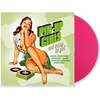 VARIOUS ARTISTS - Pin-up Girls Vol. 2: Not Easy To Get (Limited Magenta Coloured Vinyl)