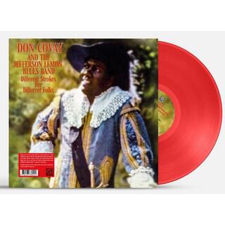 DON COVAY & THE JEFFERSON LEMON BLUES BAND - Different Strokes For Different Folks (Limited Red Coloured Vinyl)