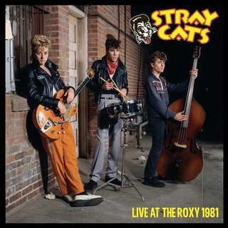 STRAY CATS - Live At The Roxy 1981 - Gold/black Splatter