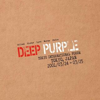 DEEP PURPLE - Live In Tokyo 2001 (Limited Clear With Red Coloured Vinyl)