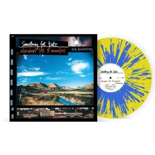 SOMETHING FOR KATE - Elsewhere For 8 Minutes (25th Anniversary Opaque Yellow Blue Splatter Vinyl)